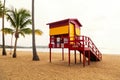 Lifeguard station Royalty Free Stock Photo