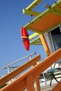 Lifeguard station, Miami beach Royalty Free Stock Photo