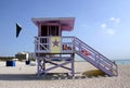 Lifeguard station, Miami beach