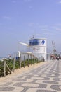 Lifeguard station Posto 9 in Ipanema