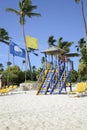 Lifeguard station in Punta Cana