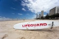 Lifeguard Surf Board Gold Coast Australia