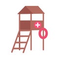 Lifeguard Tower Icon