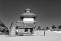 Lifeguard tower at Sunny Isles Beach,located in Miami County, Florida Royalty Free Stock Photo