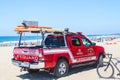 Lifeguard Truck on the Beach