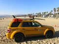 Lifeguard truck on Venice beach