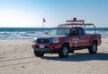 Lifeguard Vehicle in in Newport Beach