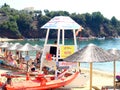 Lifeguards, Achladia beach, Skiathos.