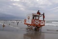 Lifeguards in Bocagrande beach, Colombia