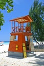 Lifeguards hut