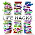 Lifehack Secret Smarter Efficient Hacks 3d Rendering Royalty Free Stock Photo