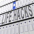 Lifehack Secret Smarter Efficient Hacks 3d Rendering Royalty Free Stock Photo