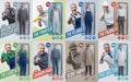 Lifelike toy dolls collection Royalty Free Stock Photo