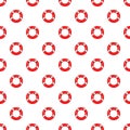 Lifeline pattern, cartoon style