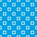 Lifeline pattern seamless blue Royalty Free Stock Photo