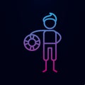 Lifesaver, adventure nolan icon. Simple thin line, outline vector of adventure icons for ui and ux, website or mobile application