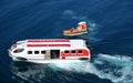 Lifesaving operation at sea