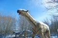 Lifesize reconstruction of a giant dinosaur