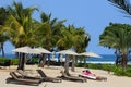 Lifestyle images of the Westin Turtal Bay Resort and Spa in Mauritius Royalty Free Stock Photo