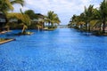 Lifestyle images of the Westin Turtal Bay Resort and Spa in Mauritius Royalty Free Stock Photo