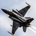 lifestyle photo f14 airplane in airshow flying - AI MidJourney