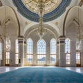 lifestyle photo ortakoy mosque in turkey interior Royalty Free Stock Photo