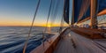 Lifestyle sport water sail travel ocean sailboat ship yacht vacation sea boating Royalty Free Stock Photo