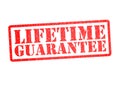 LIFETIME GUARANTEE Rubber Stamp