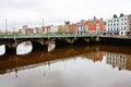 Liffey River. Dublin, Ireland Royalty Free Stock Photo