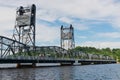 Lift bridge Royalty Free Stock Photo