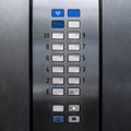Lift elevator keypad Royalty Free Stock Photo