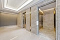 Lift lobby in beautiful marble Royalty Free Stock Photo