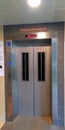 Lift lobby at residential block Royalty Free Stock Photo