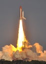 Lift off! Space Shuttle Discovery Clears the Tower Royalty Free Stock Photo