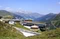 Lift station at the Sommerbergalm in Austria