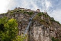 Lift to Hochosterwitz Castle on Carinthia in Austria Royalty Free Stock Photo