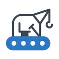 Lifter vector.glyph color icon
