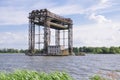 Lifting bridge in Karnin, Germany