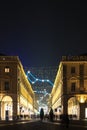 Light and Art in via Roma, Turin