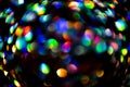 Light background. Holiday glowing backdrop. Defocused blurred bokeh. Festive abstract texture, bokeh and highlights Royalty Free Stock Photo