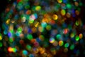 Light background. Holiday glowing backdrop. Defocused blurred bokeh. Festive abstract texture, bokeh and highlights Royalty Free Stock Photo