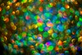 Light background. Holiday glowing backdrop. Defocused blurred bokeh. Festive abstract texture, bokeh and highlights Royalty Free Stock Photo