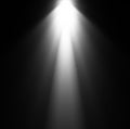 Light Beam From Projector. Vector illustration