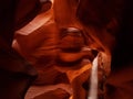 Light beams, Upper Antelope Canyon, Arizona Royalty Free Stock Photo