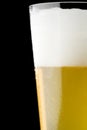 Light Beer Glass Royalty Free Stock Photo