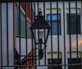 Light behind bars