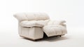 Dreamlike White Recliner Chair Inspired By Hiroshi Nagai