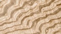 Light Beige Sandstone Wave Pattern Royalty Free Stock Photo