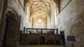 Light through the big windows of the upper choir of the Convent