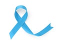 Light blue awarness ribbon